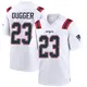 Game White Men's Kyle Dugger New England Patriots Jersey
