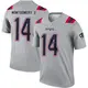 Legend Gray Youth Ty Montgomery II New England Patriots Inverted Jersey