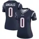 Legend Navy Women's Christian Gonzalez New England Patriots Jersey
