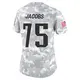 Limited Arctic Camo Women's Demontrey Jacobs New England Patriots 2024 Salute to Service Jersey
