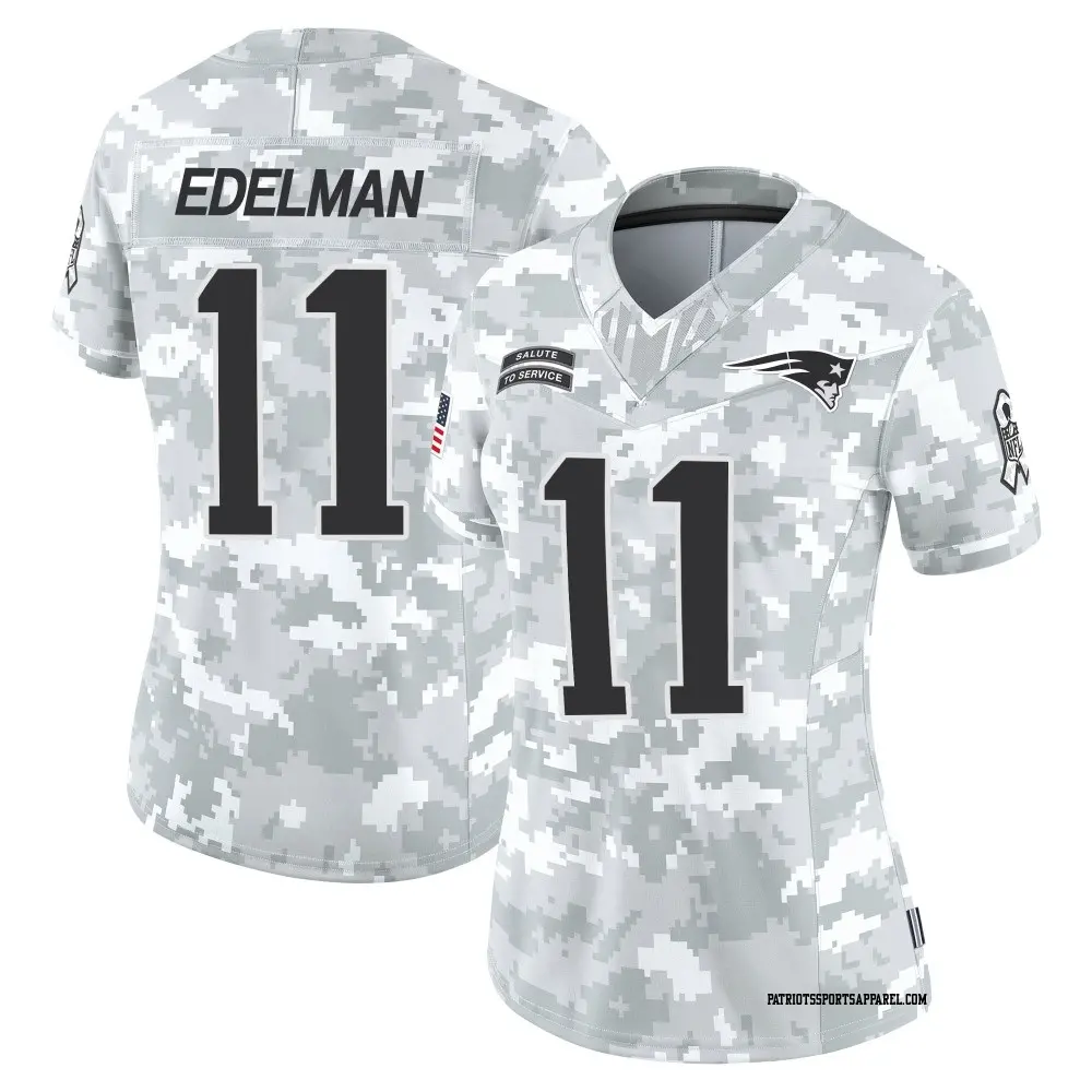 New England Patriots Edelman ユニフォーム 11番 Julian Edelman New England Patriots #11 Youth Player Name