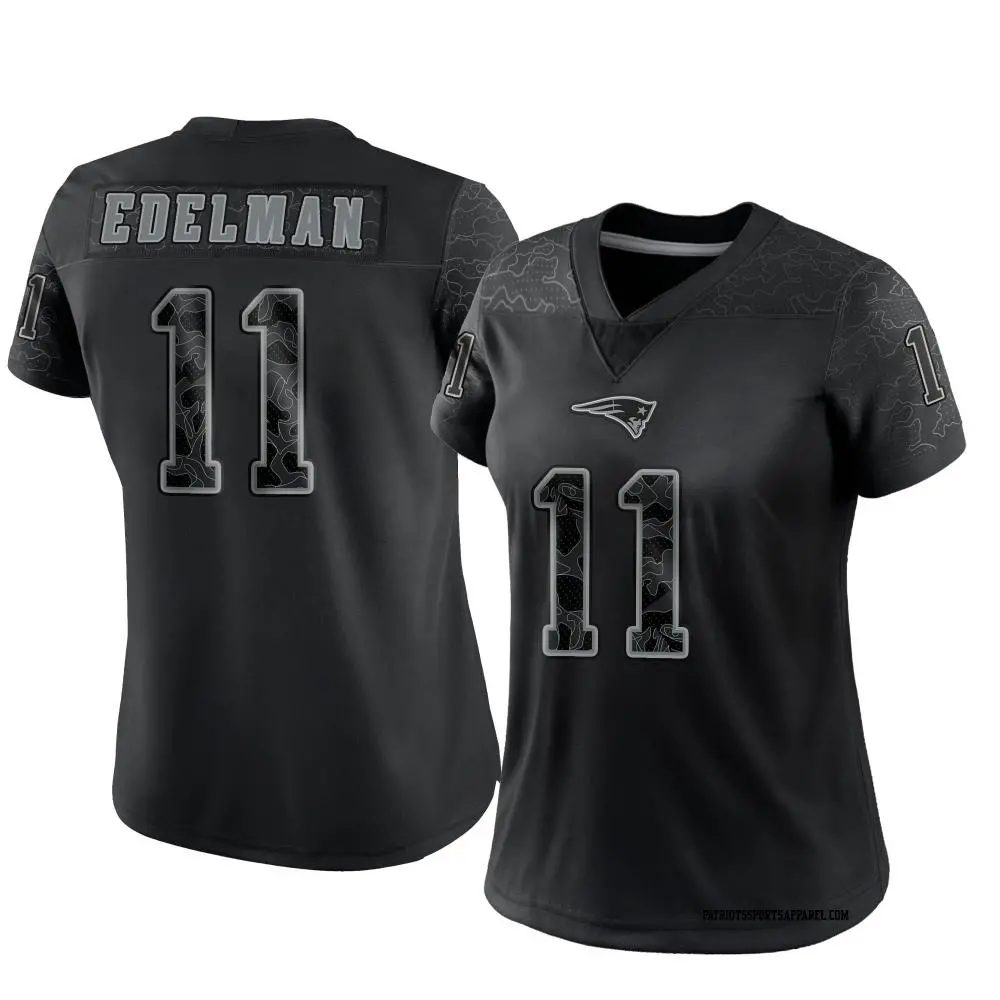 New England Patriots Edelman ユニフォーム 11番 Julian Edelman #11 New England Patriots Super Bowl LI 51