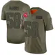 Limited Camo Men's Marcus Harris New England Patriots 2019 Salute to Service Jersey