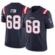 Limited Navy Youth Isaiah Iton New England Patriots Vapor F.U.S.E. Jersey