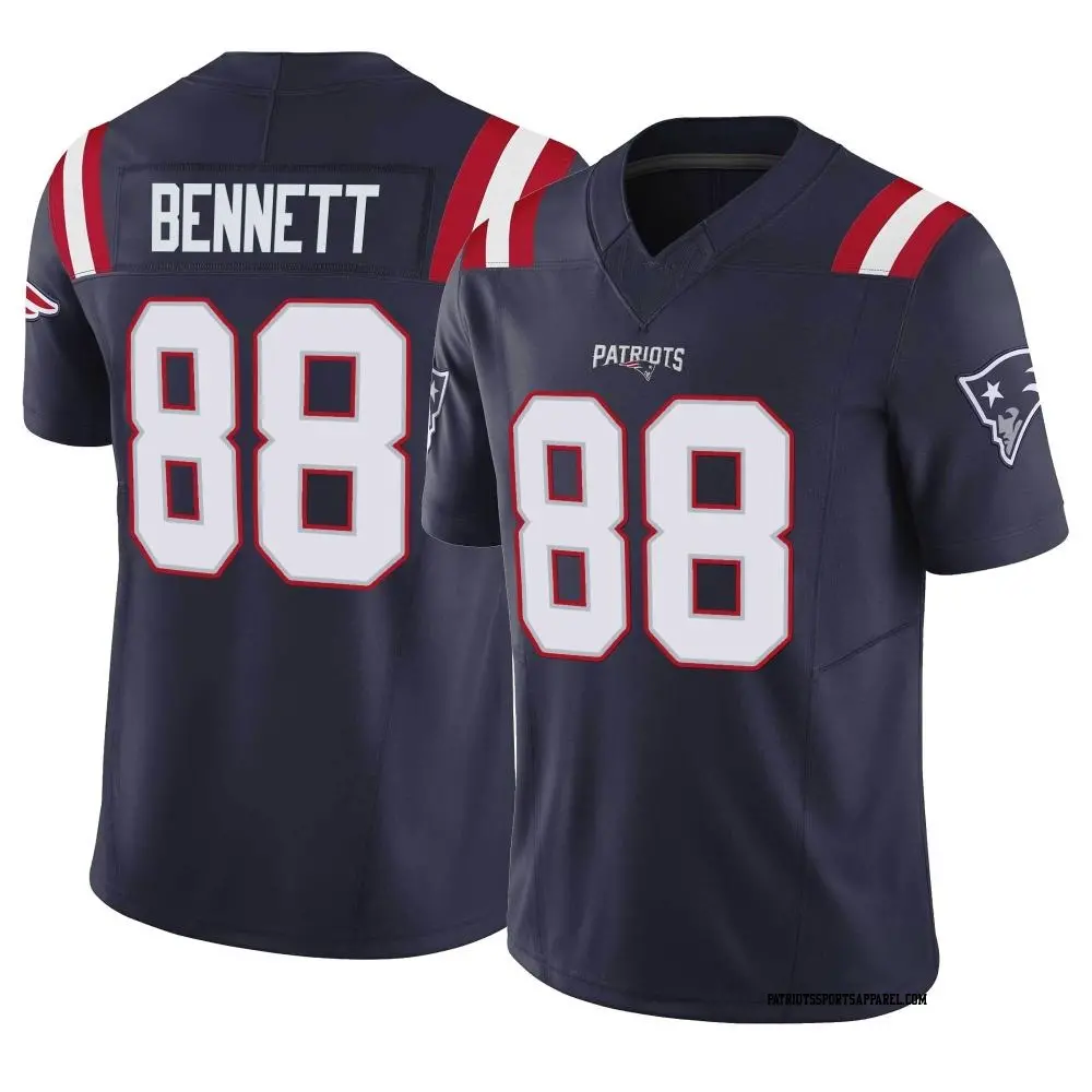 Limited Navy Youth Martellus Bennett New England Patriots Vapor F.U.S.E. Jersey