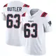 Limited White Youth Mehki Butler New England Patriots Vapor Untouchable Jersey